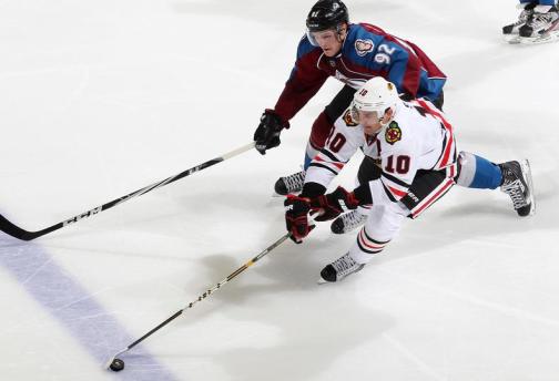 Blackhawks edged the Avalanche only once last season 3-1 in COL. (Photo via Blackhawks Facebook)